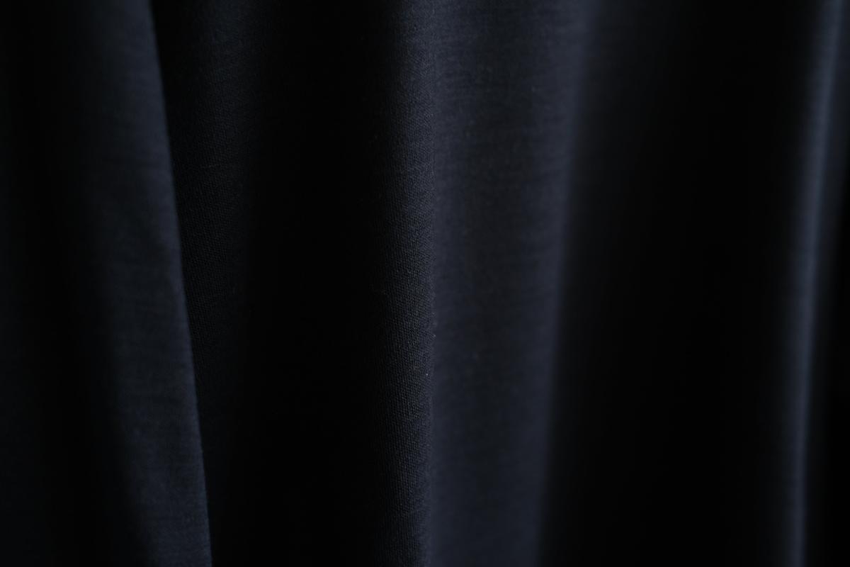 MITTAN / スーパー120’sウールスムース長袖 墨紺 T-35 / unisex