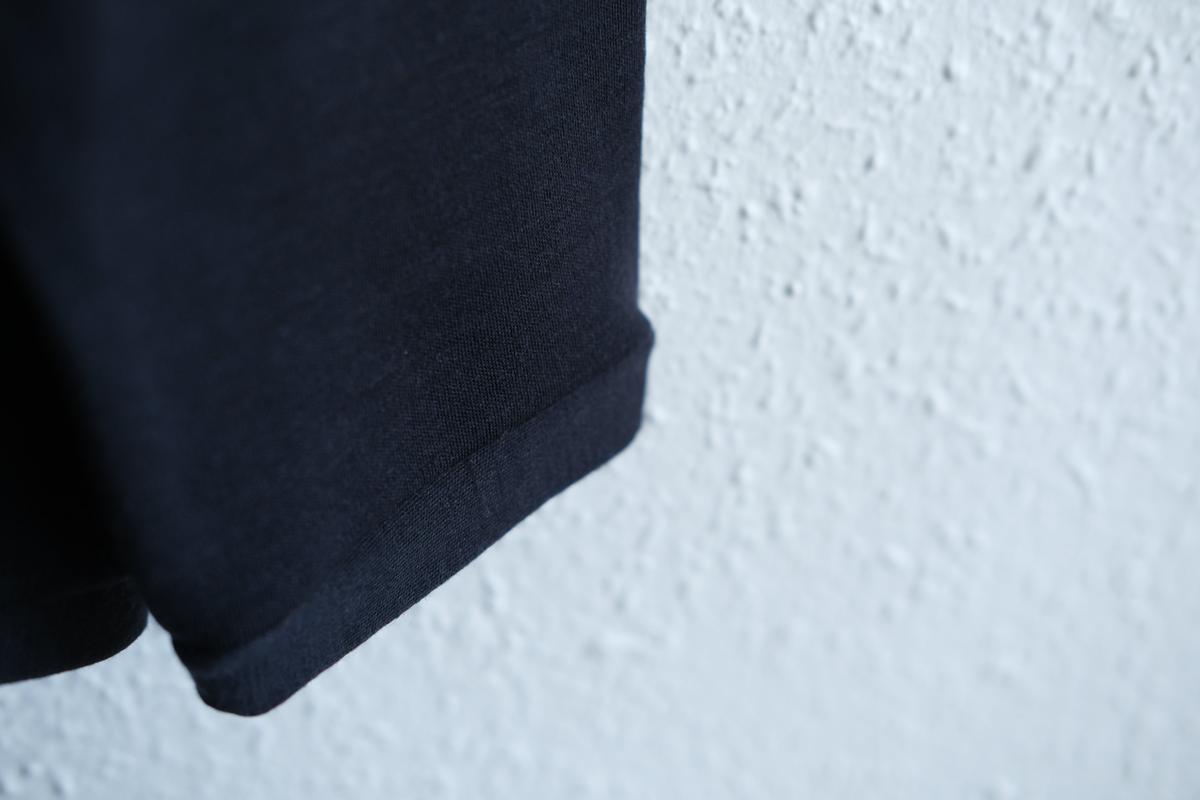 MITTAN / スーパー120’sウールスムース長袖 墨紺 T-35 / unisex