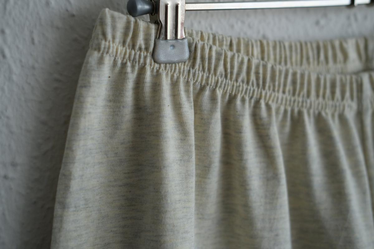 yohaku ドバイパンツ｜つぶつぶ天竺素材 オートミール｜unisex freesize