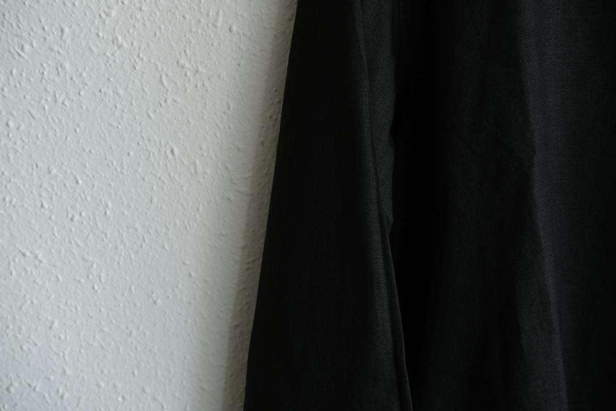 MITTAN / 大麻長袖プルオーバー 黒 SH-126 / unisex