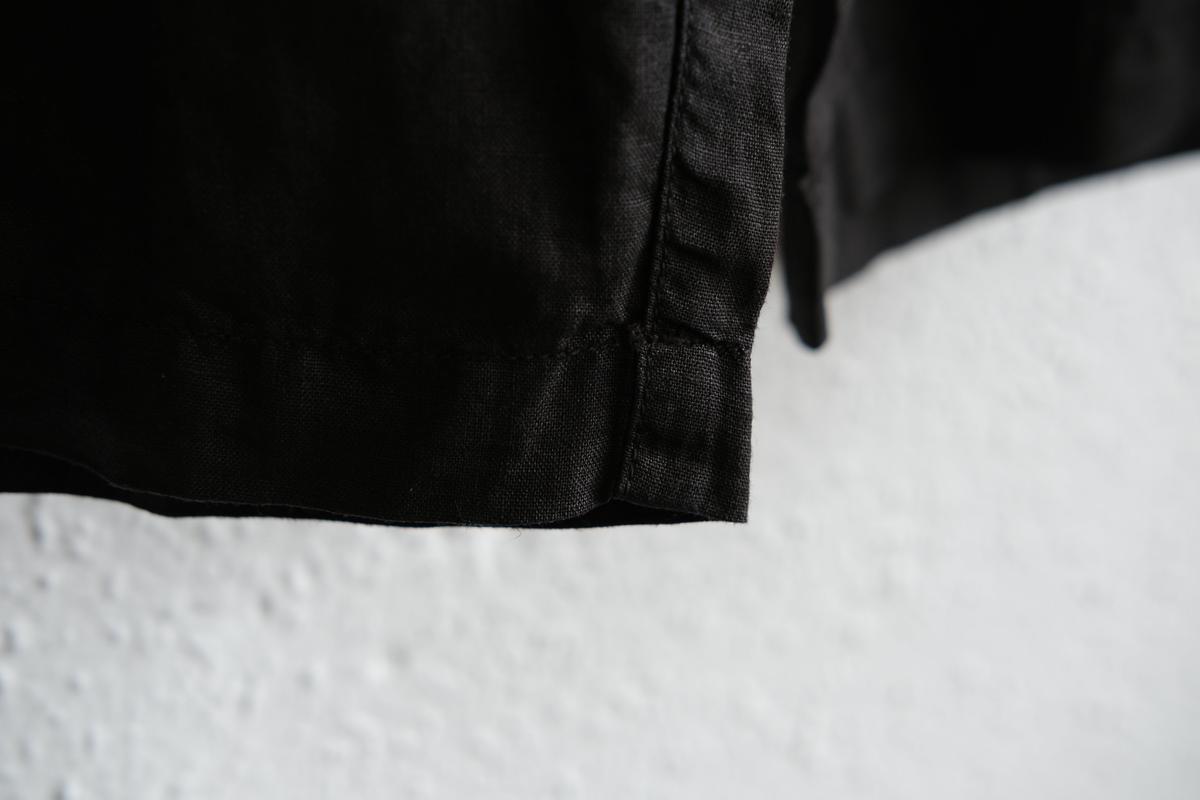 MITTAN / 大麻ワイドパンツ 柿渋×墨 PT-119DC / unisex