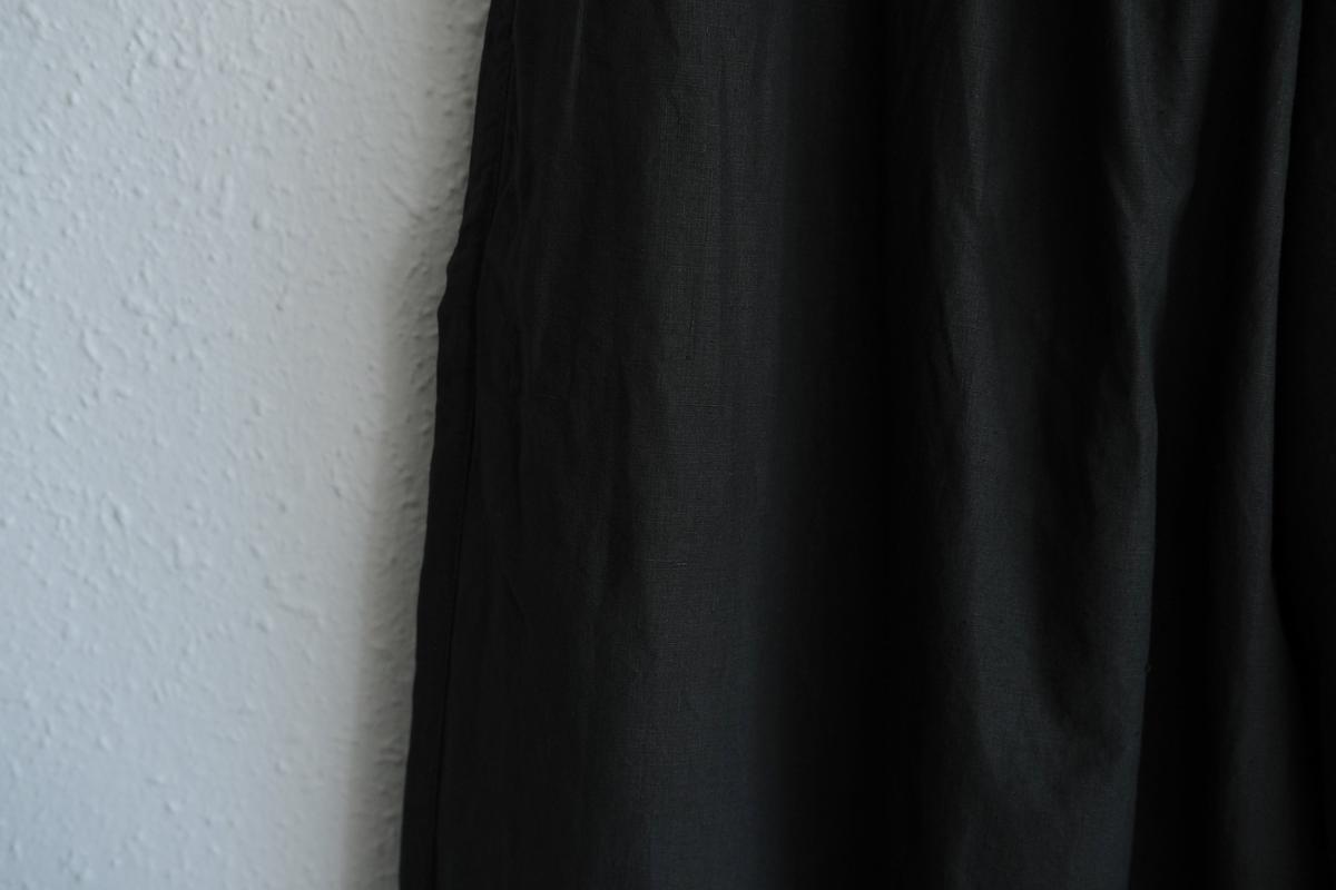 MITTAN / 大麻パンツ 高密度 黒 PT-145 / unisex