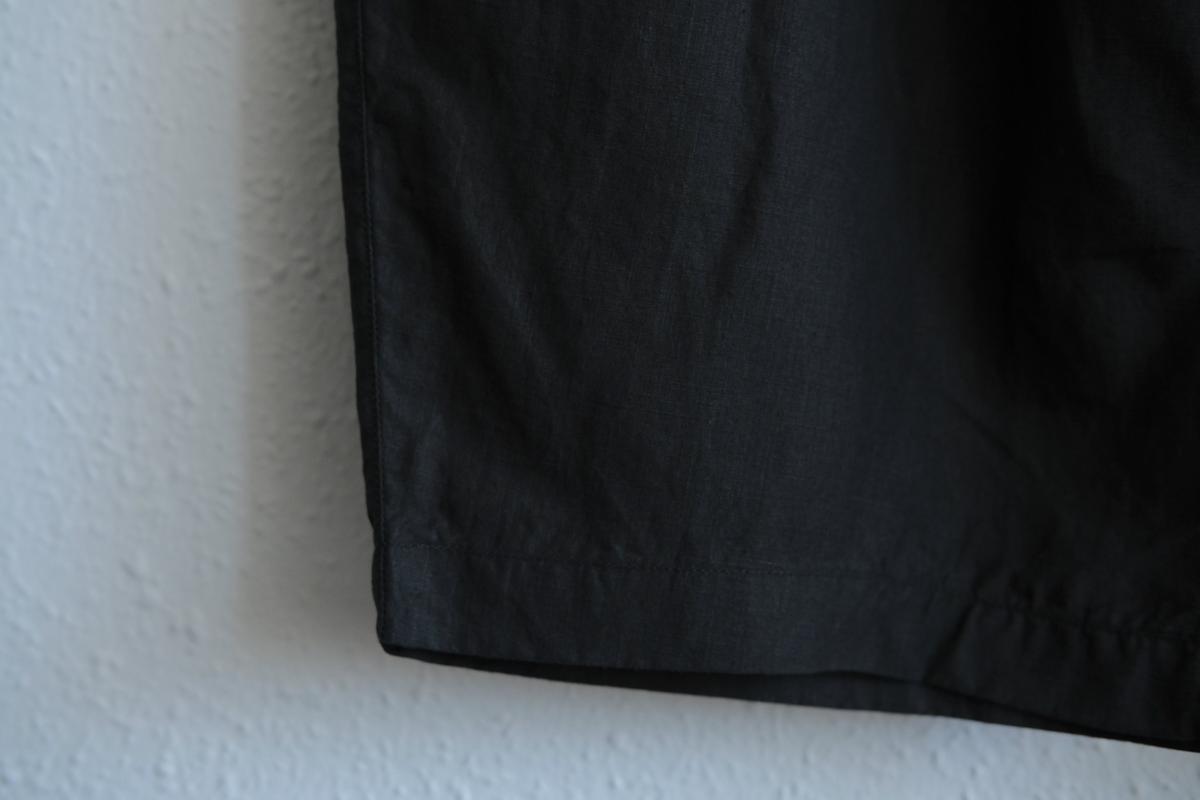 MITTAN / 大麻パンツ 高密度 黒 PT-145 / unisex