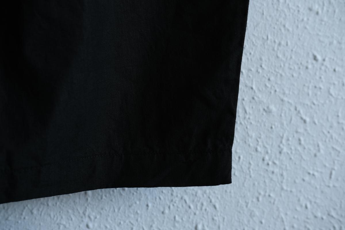 MITTAN / 大麻パンツ 高密度 黒 PT-145 / unisex