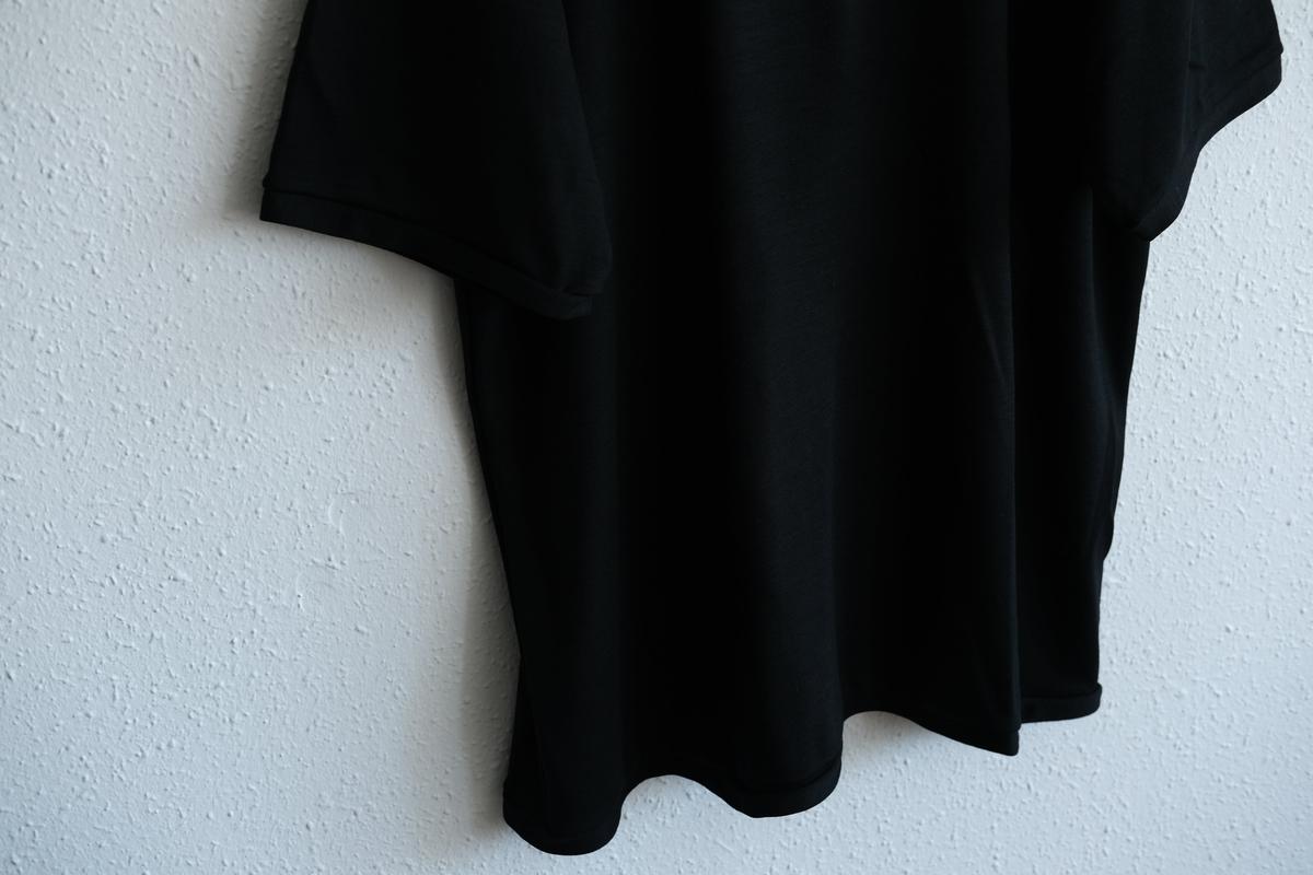 MITTAN / スーパー120’sウールスムース半袖 黒 T-34 / unisex