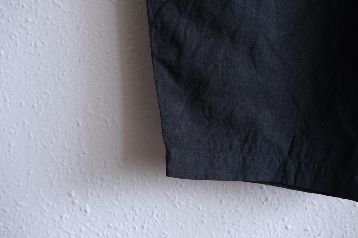 MITTAN / 大麻パンツ 高密度 墨黒 PT-145 / unisex