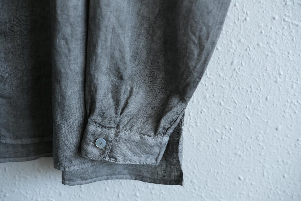 MITTAN / 大麻シャツ 松煙 SH-132B / unisex