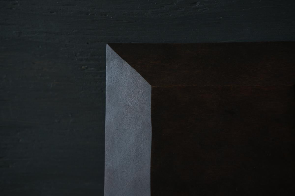 徒爾 角小皿4寸 サクラ・鉄媒染蜜蝋