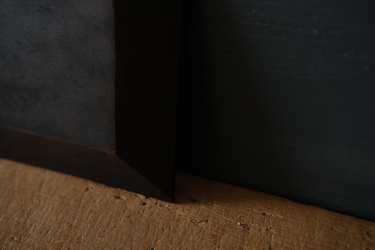 徒爾 角小皿4寸 サクラ・鉄媒染蜜蝋