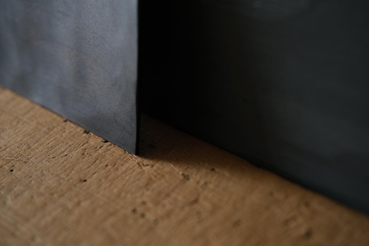 徒爾 角小皿4寸 サクラ・鉄媒染蜜蝋