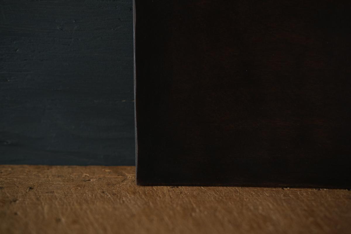 徒爾 角小皿4寸 サクラ・鉄媒染蜜蝋