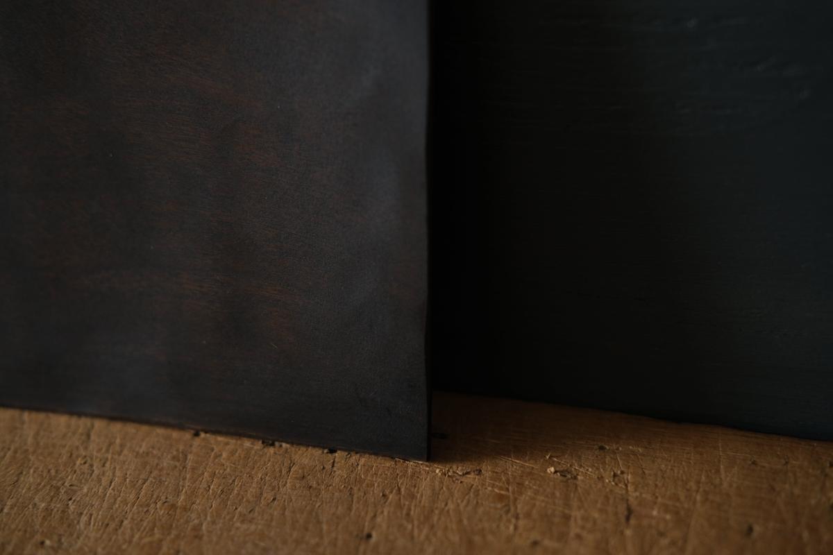 徒爾 角小皿4寸 サクラ・鉄媒染蜜蝋