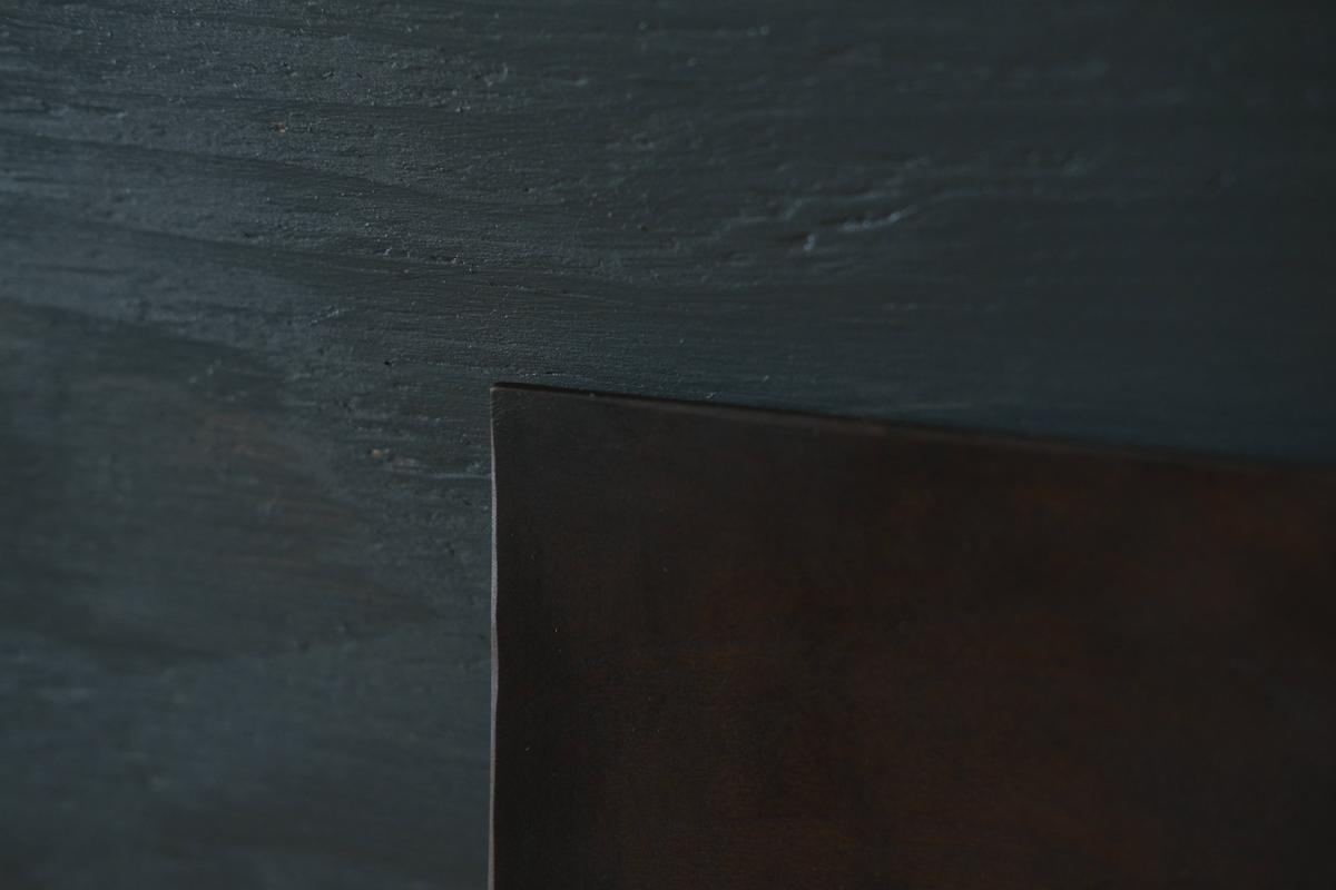 徒爾 角小皿4寸 サクラ・鉄媒染蜜蝋