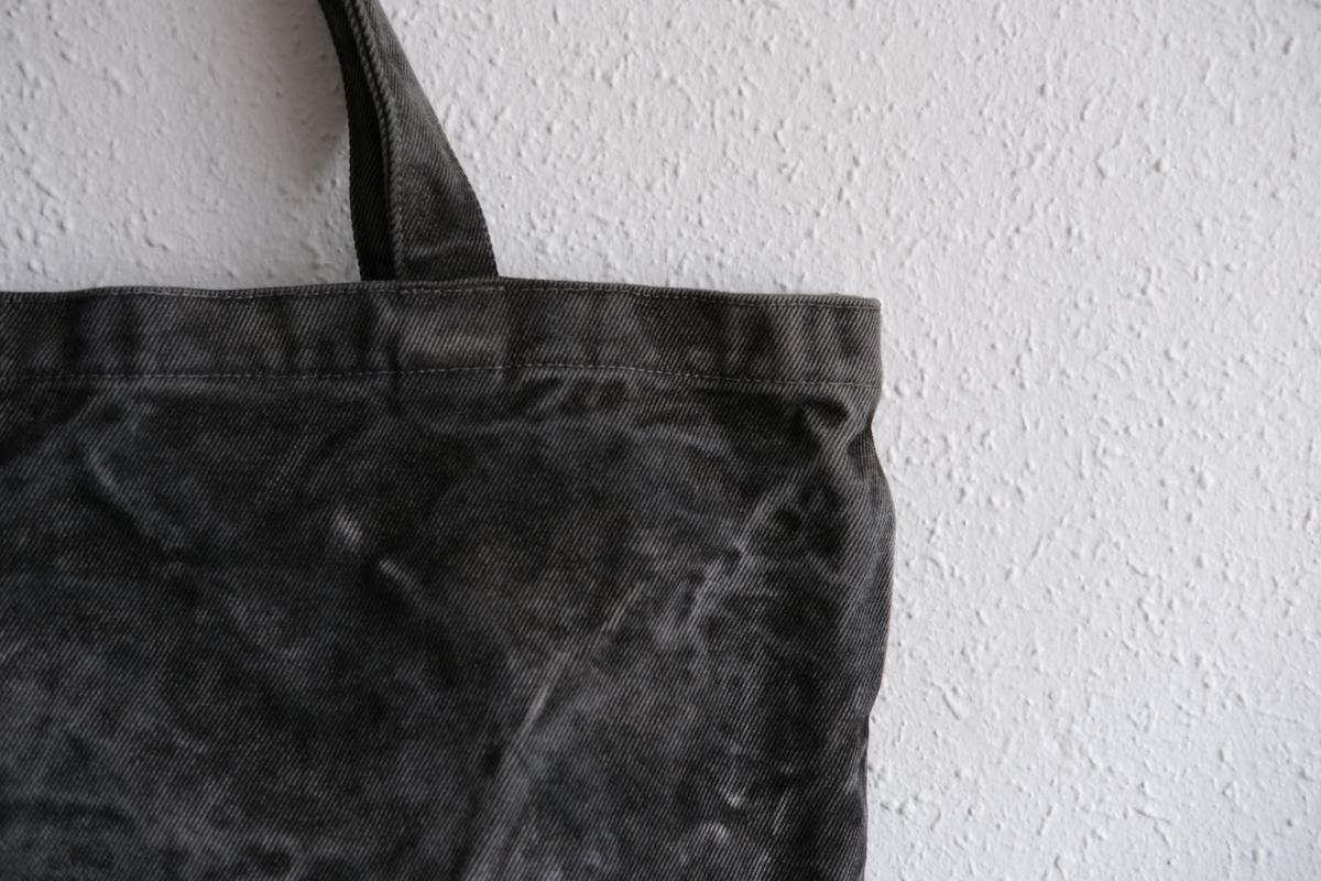 濾過布墨染めトートバッグ B