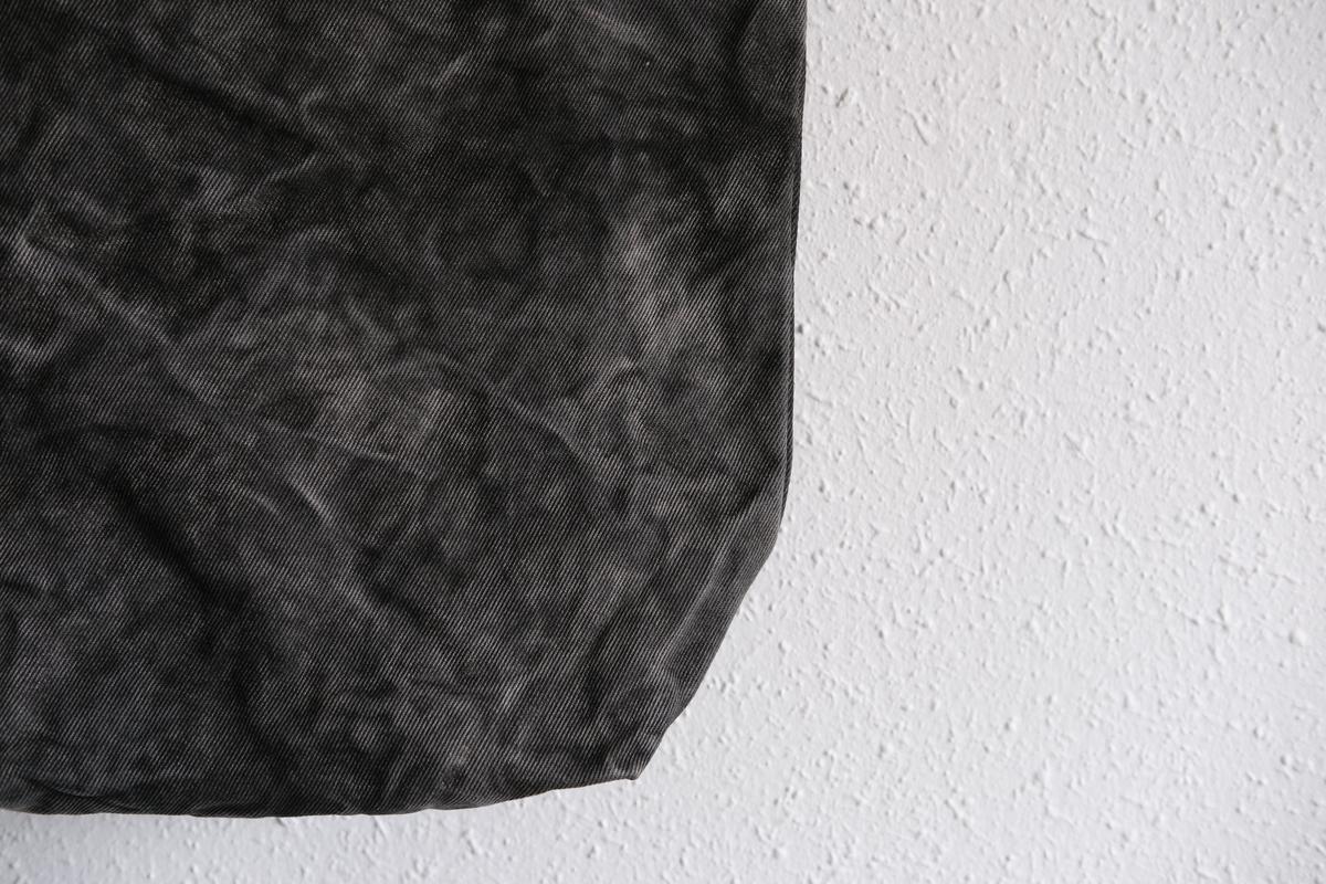 濾過布墨染めトートバッグ A