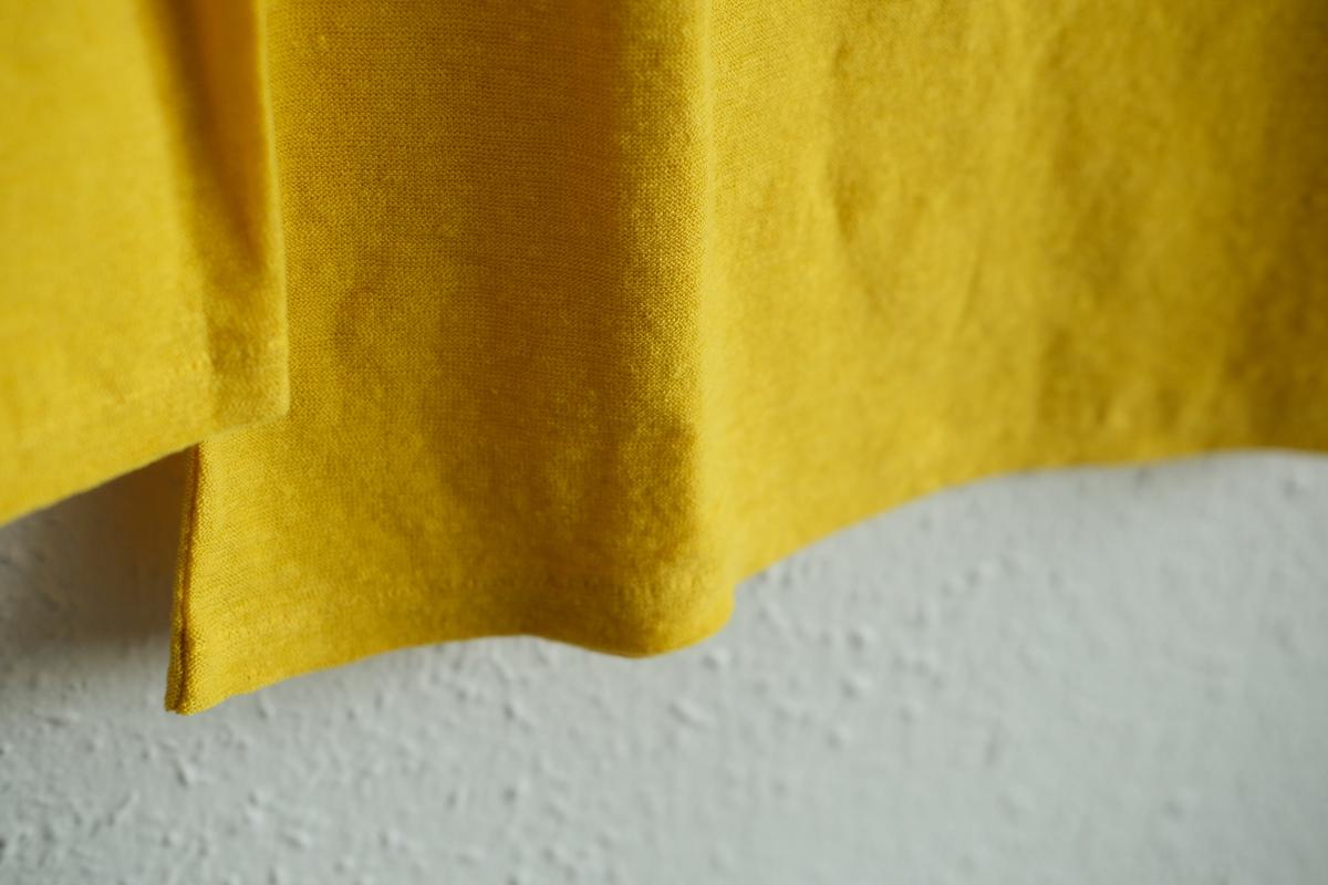 リネンコットンアンダーウェア7分袖｜レディース｜きはだいろ