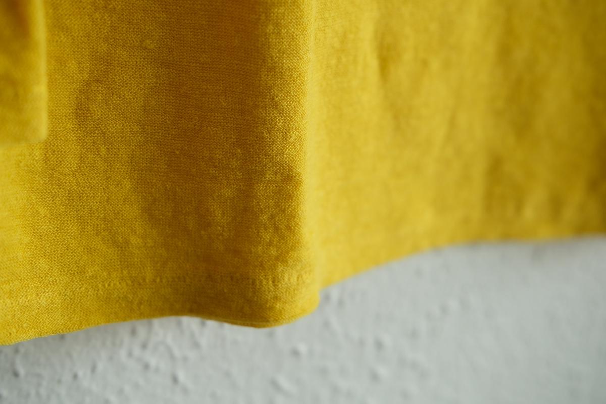 リネンコットンアンダーウェア7分袖｜レディース｜きはだいろ