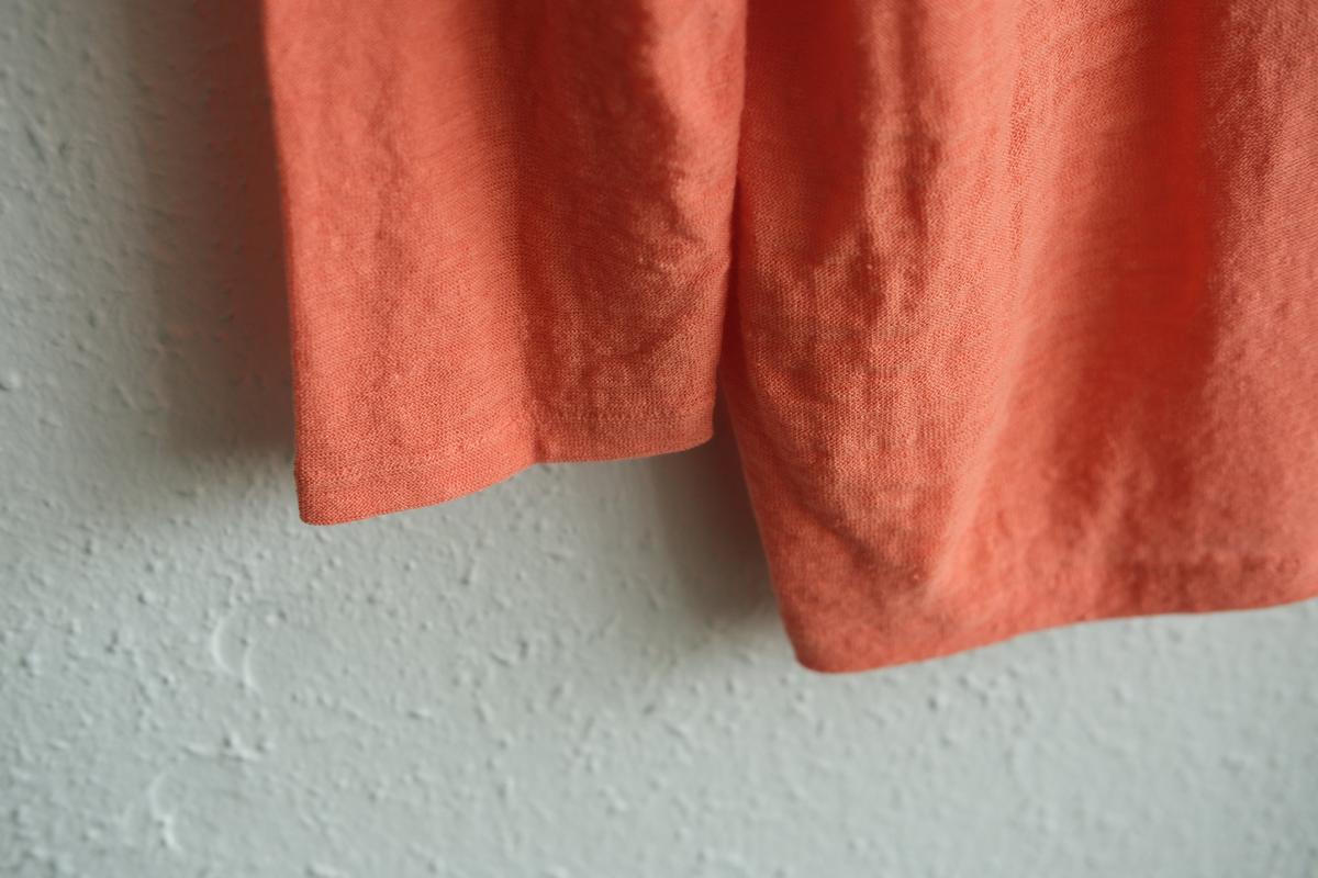 リネンコットンアンダーウェア7分袖｜レディース｜さんご