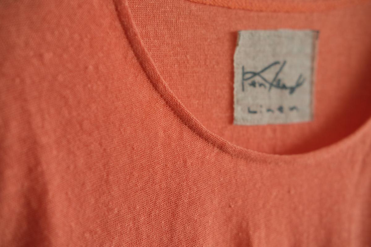 リネンコットンアンダーウェア7分袖｜レディース｜さんご