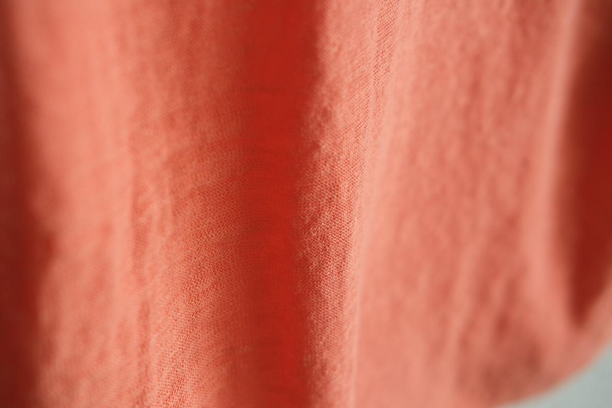 リネンコットンアンダーウェア7分袖｜レディース｜さんご