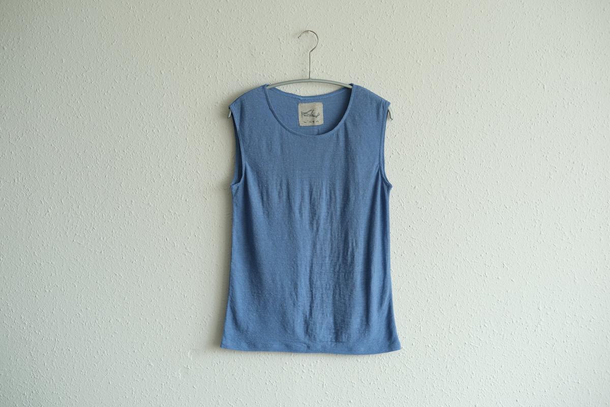 リネンコットンアンダーウェア ノースリーブ｜レディース｜スマルト