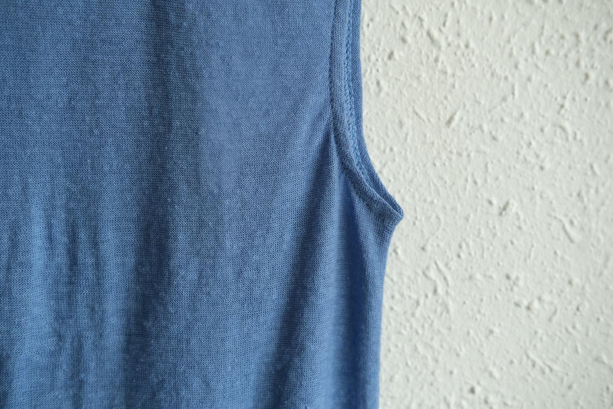 リネンコットンアンダーウェア ノースリーブ｜レディース｜スマルト