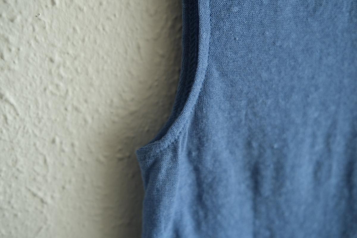 リネンコットンアンダーウェア ノースリーブ｜レディース｜スマルト