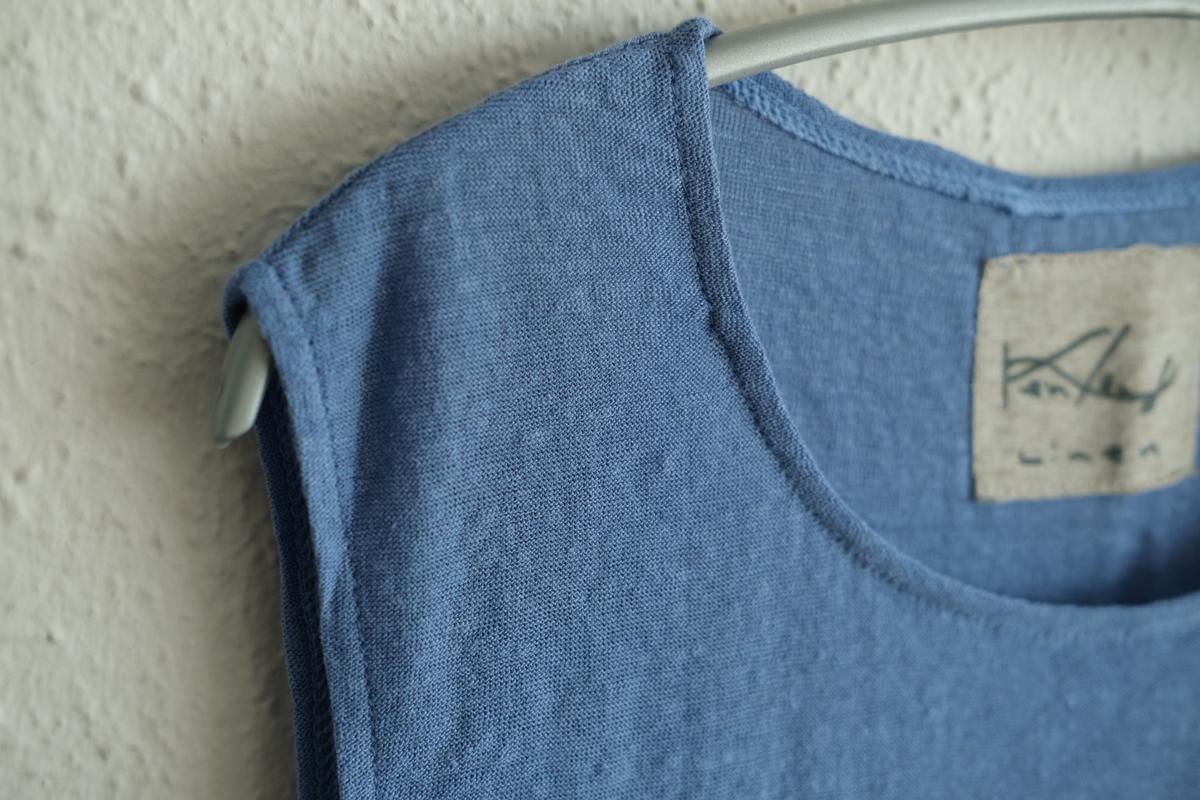 リネンコットンアンダーウェア ノースリーブ｜レディース｜スマルト