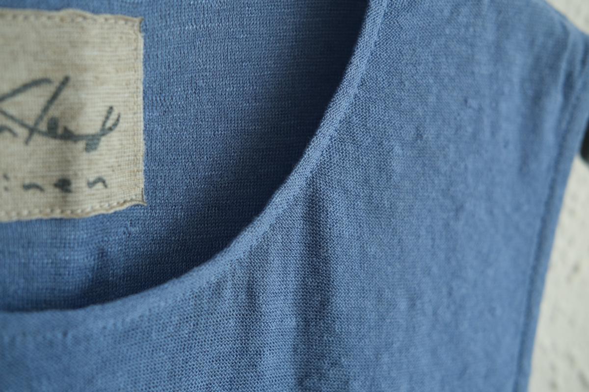 リネンコットンアンダーウェア ノースリーブ｜レディース｜スマルト