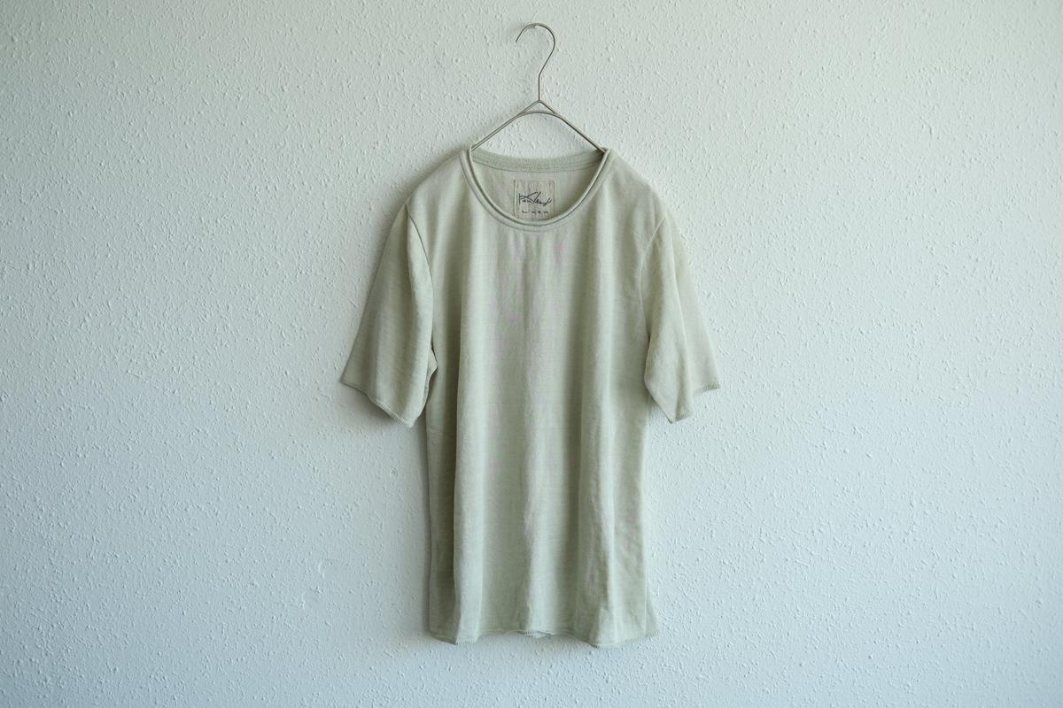 リネンキュプラ半袖プルオーバー｜レディース｜ホワイトペッパー