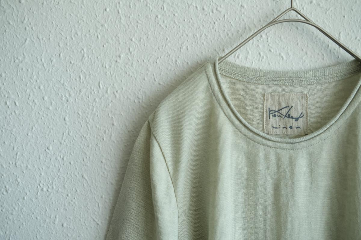 リネンキュプラ半袖プルオーバー｜レディース｜ホワイトペッパー