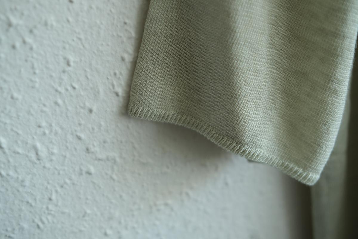 リネンキュプラ半袖プルオーバー｜レディース｜ホワイトペッパー