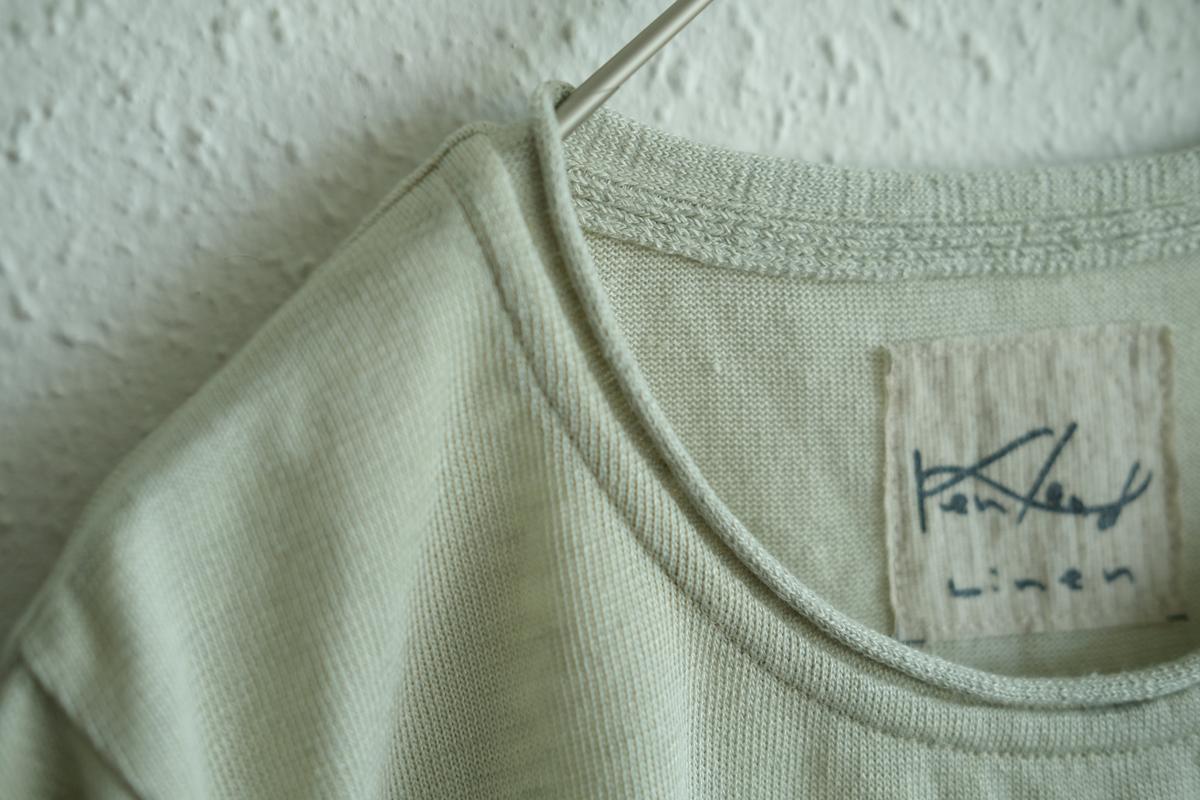 リネンキュプラ半袖プルオーバー｜レディース｜ホワイトペッパー