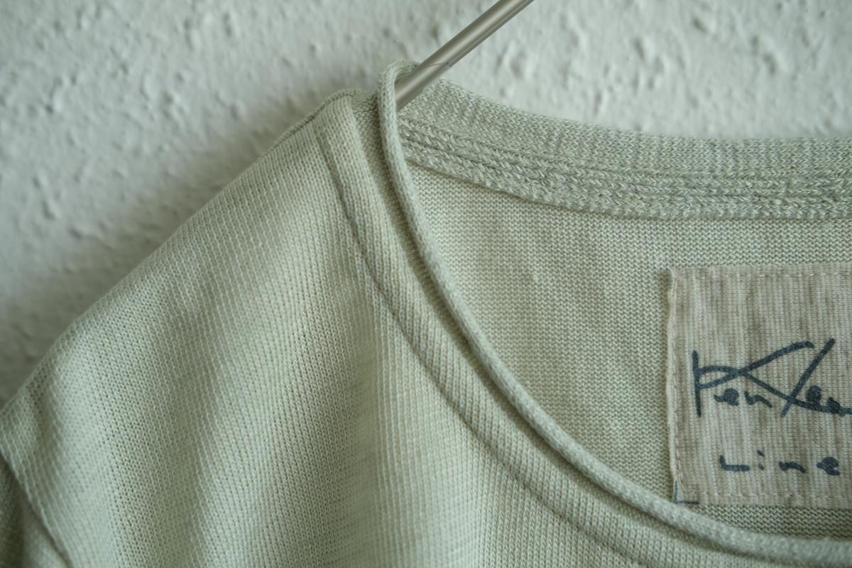 リネンキュプラ半袖プルオーバー｜レディース｜ホワイトペッパー