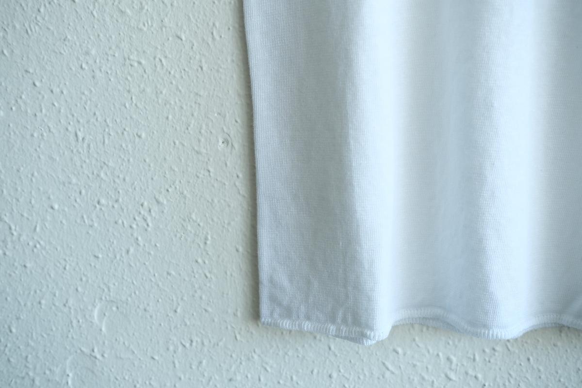 リネンキュプラ半袖プルオーバー｜レディース｜白