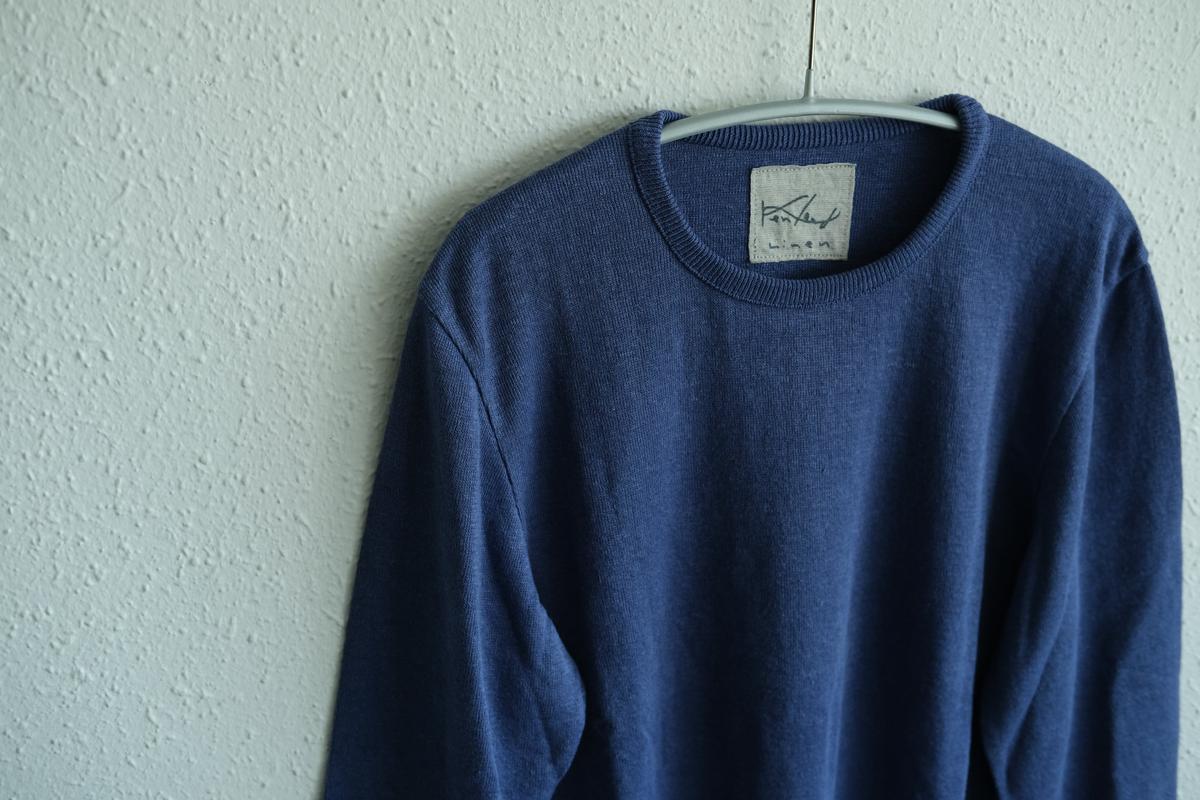 リネンニット 7分袖プルオーバー｜レディース｜クレマチス