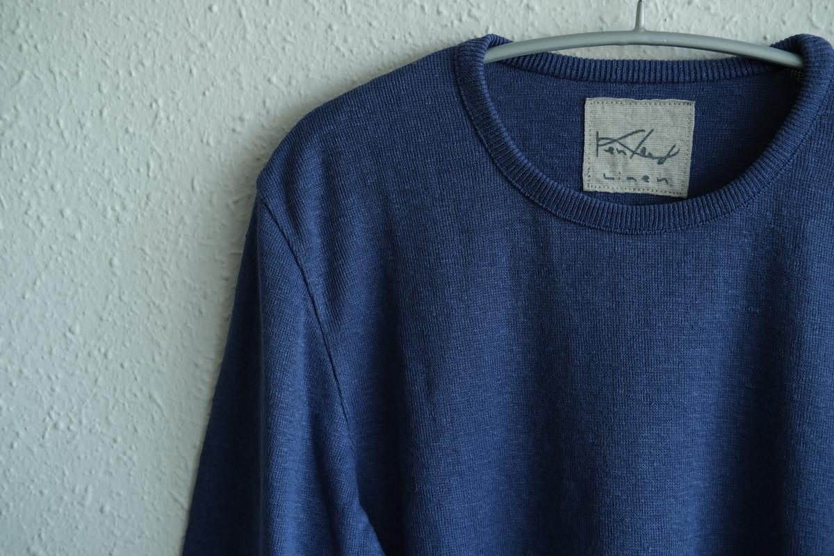 リネンニット 7分袖プルオーバー｜レディース｜クレマチス