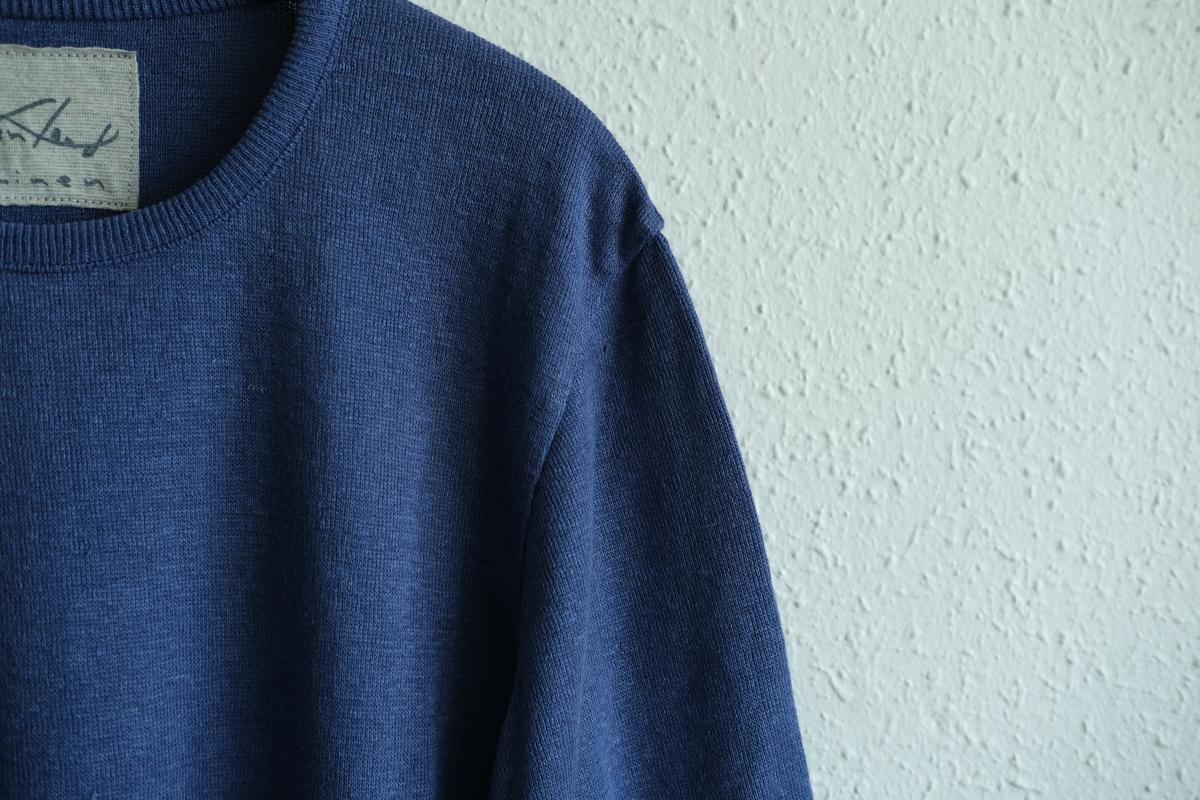 リネンニット 7分袖プルオーバー｜レディース｜クレマチス