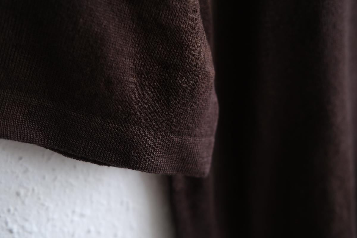 リネンニット半袖プルオーバー｜ユニセックス｜Dネーブル