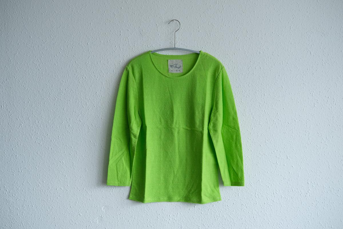 リネンコットンアンダーウェア7分袖｜レディース｜レタス