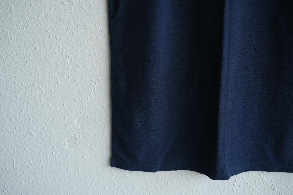 リネンコットンアンダーウェア ノースリーブ｜メンズ｜ダークネイビー
