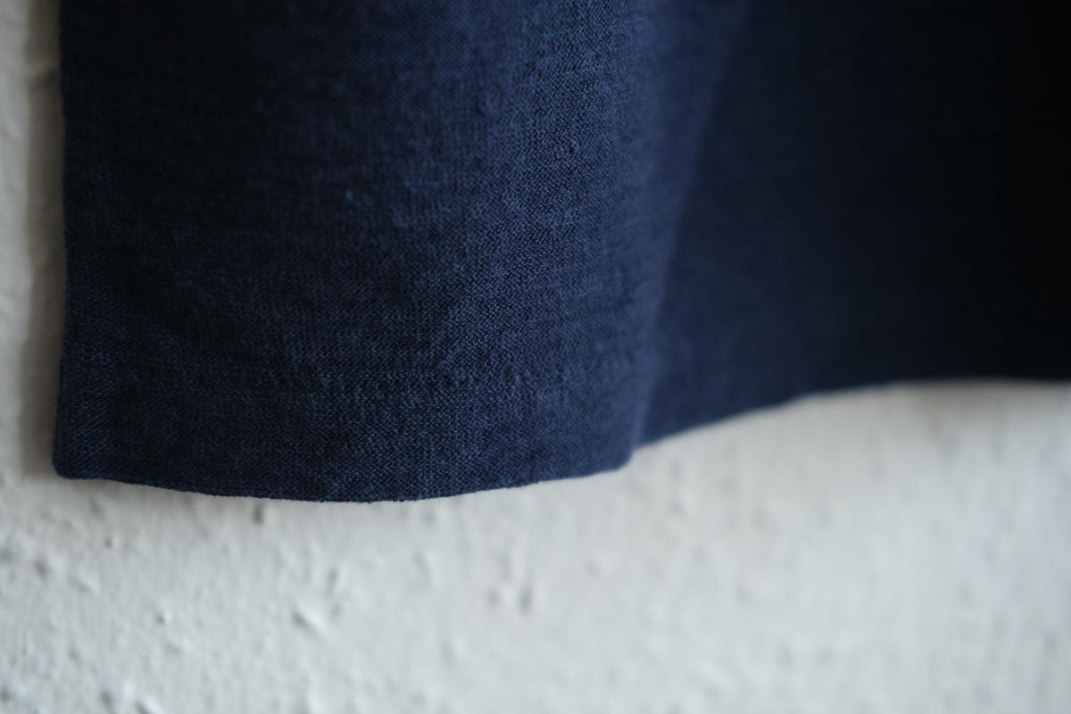 リネンコットンアンダーウェア ノースリーブ｜メンズ｜ダークネイビー