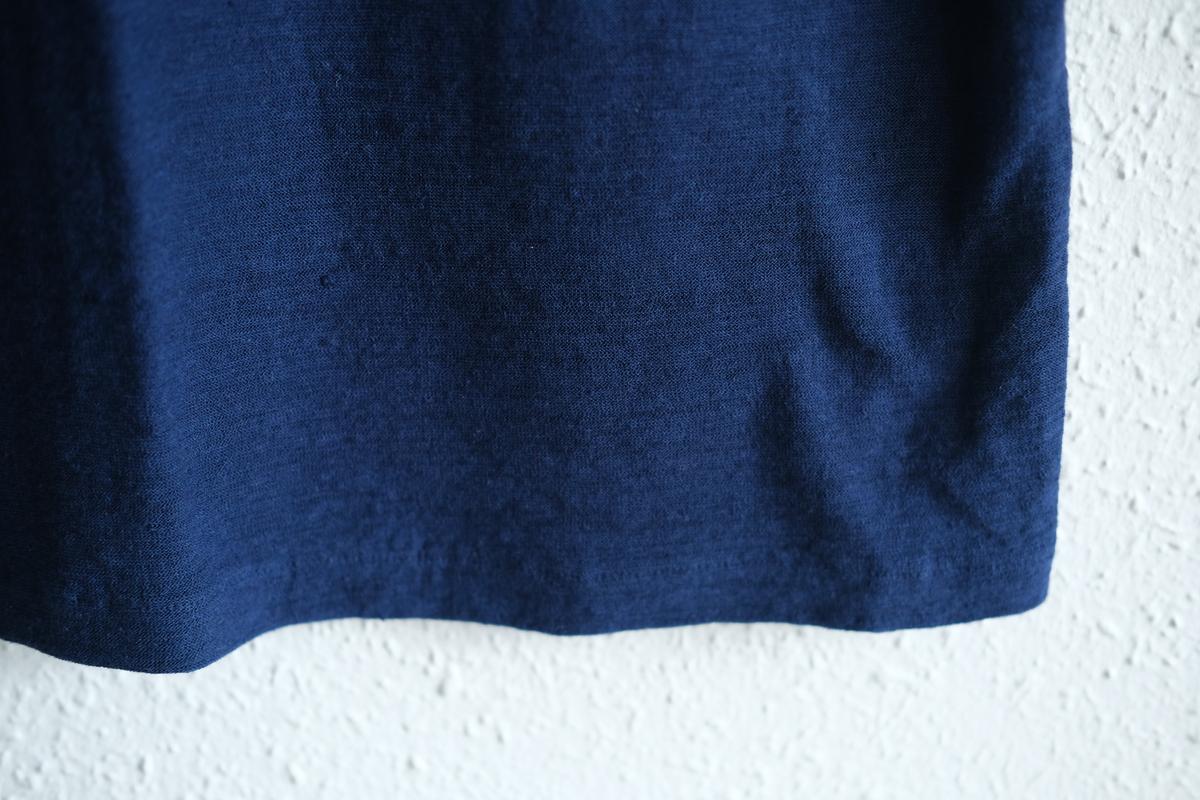 リネンコットンアンダーウェア ノースリーブ｜メンズ｜ネイビー