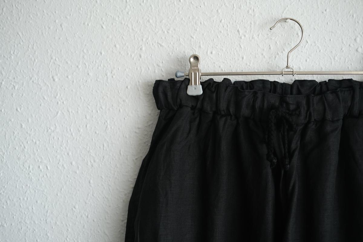 MITTAN / 大麻パンツ 黒 PT-116 / unisex