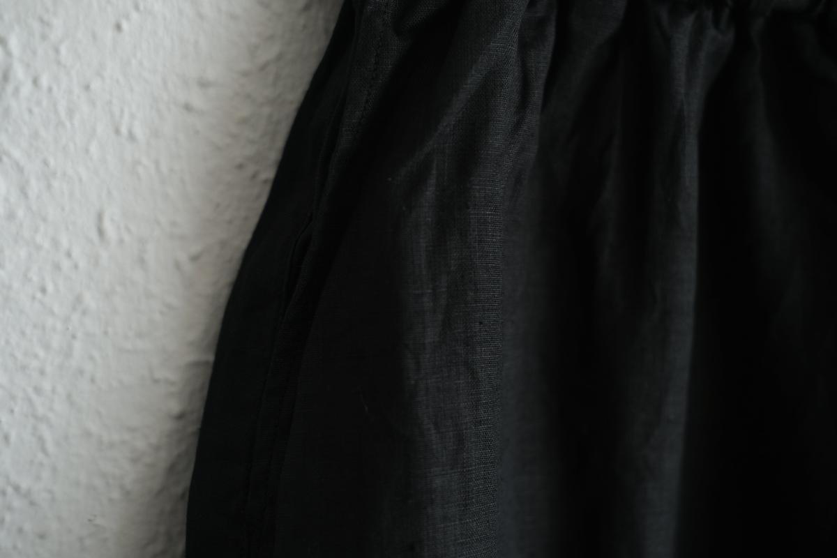 MITTAN / 大麻パンツ 黒 PT-116 / unisex