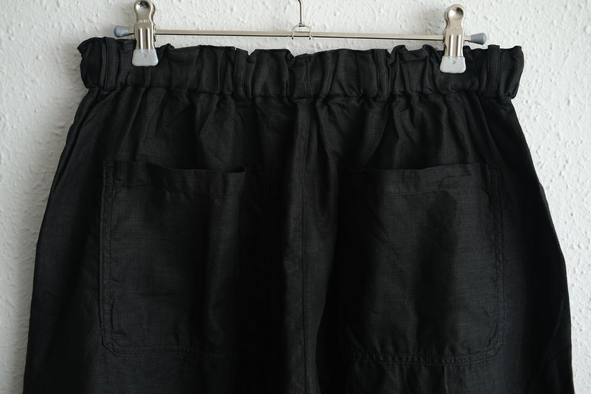 MITTAN / 大麻パンツ 黒 PT-116 / unisex