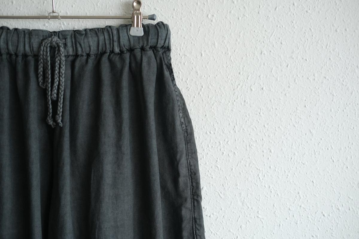 MITTAN / 大麻パンツ 炭 PT-116 / unisex