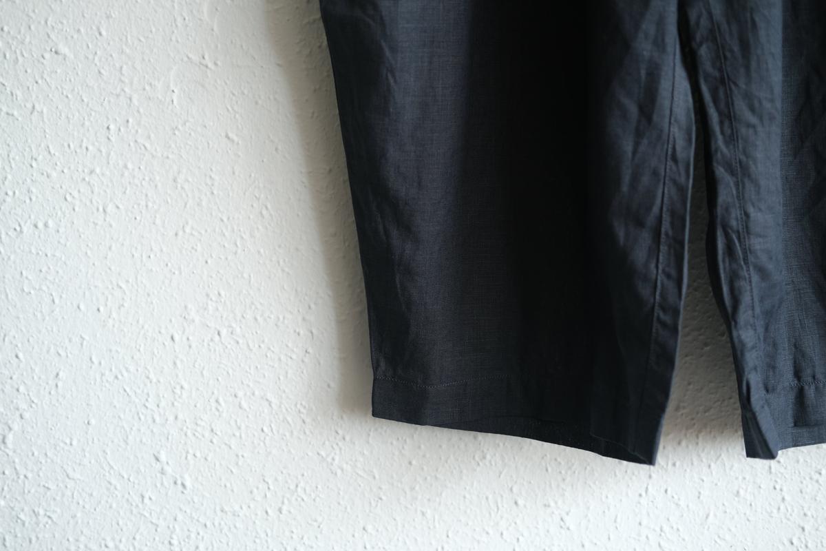 MITTAN / 大麻パンツ 墨黒 PT-116 / unisex