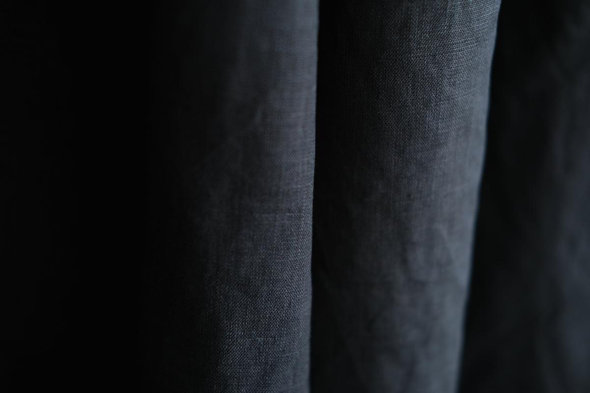 MITTAN / 大麻パンツ 墨黒 PT-116 / unisex