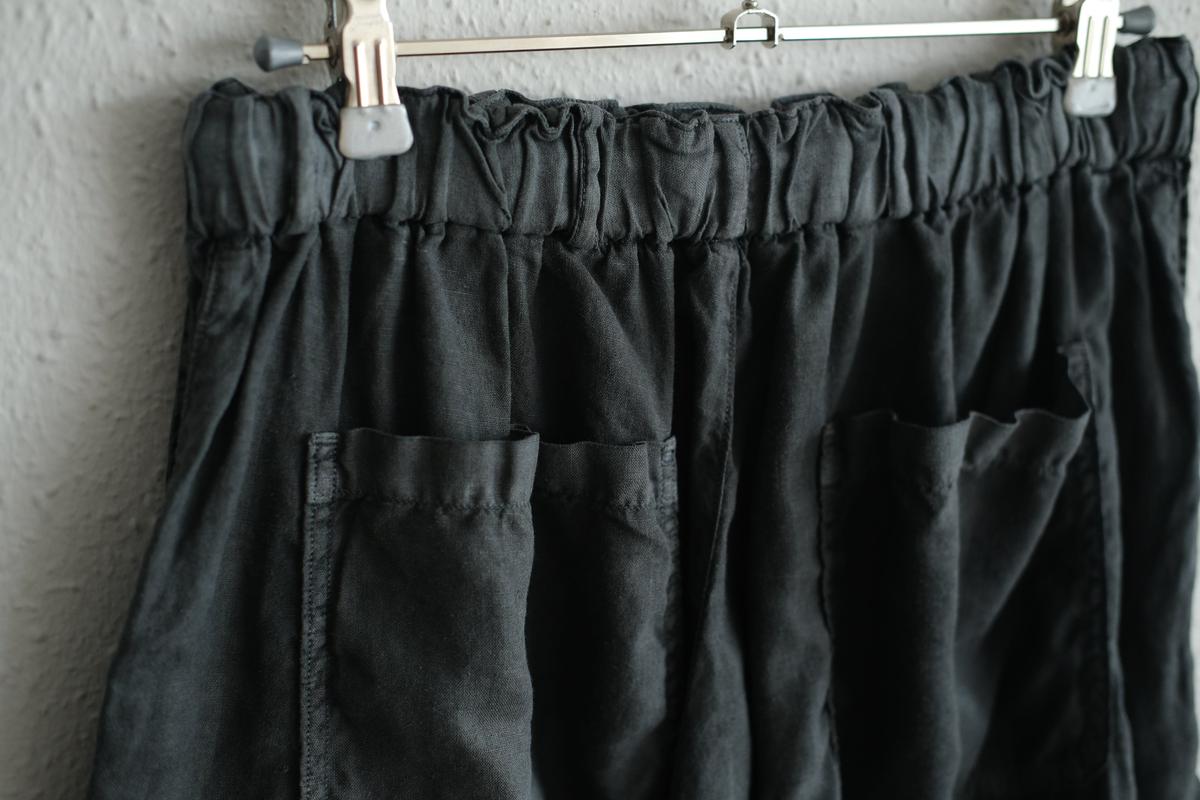 MITTAN / 大麻パンツ 炭 PT-116 / unisex